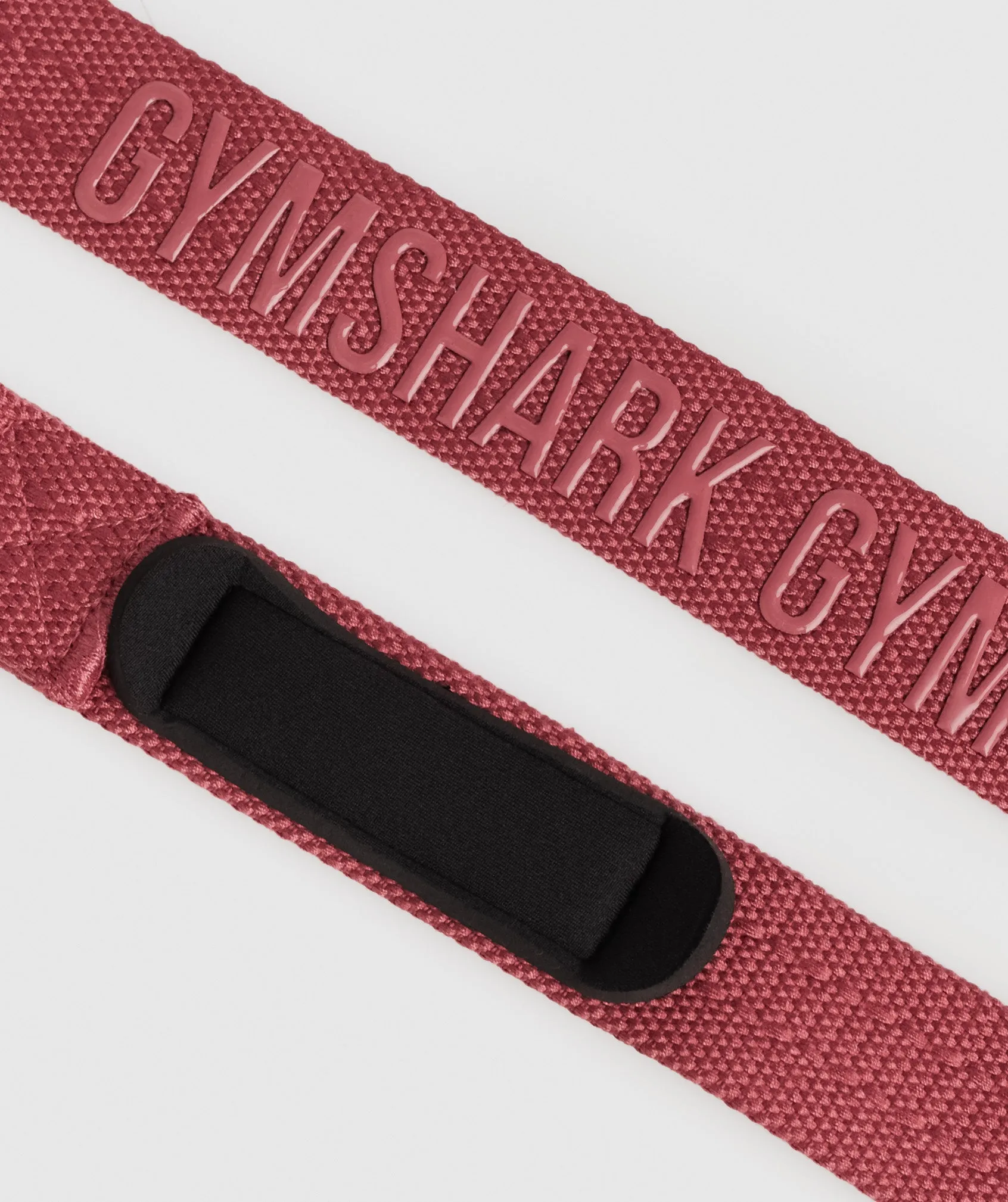 Gymshark Silicone Lifting Straps - Soft Berry