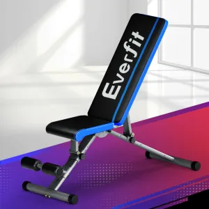 Heavy Duty Adjustable FID Weight Bench, 330kg Capacity - Everfit