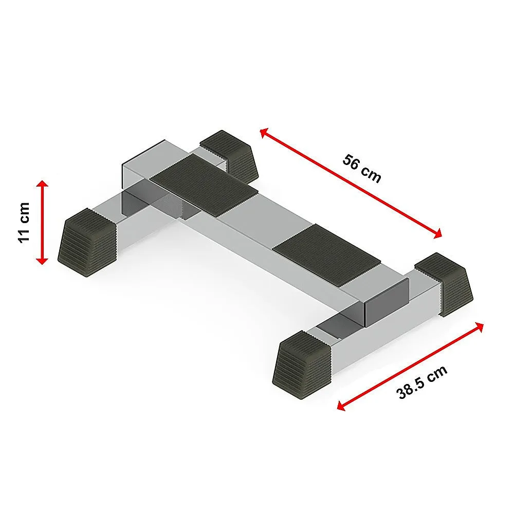 Heavy-Duty Non-Slip Steel Calf Raise Block for Workouts