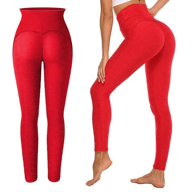 High Waist Fitness Women's Leggings - Perfect Fit Legging - Women Seamless Fashion Workout Butt Lifting (1U31) (1U24)