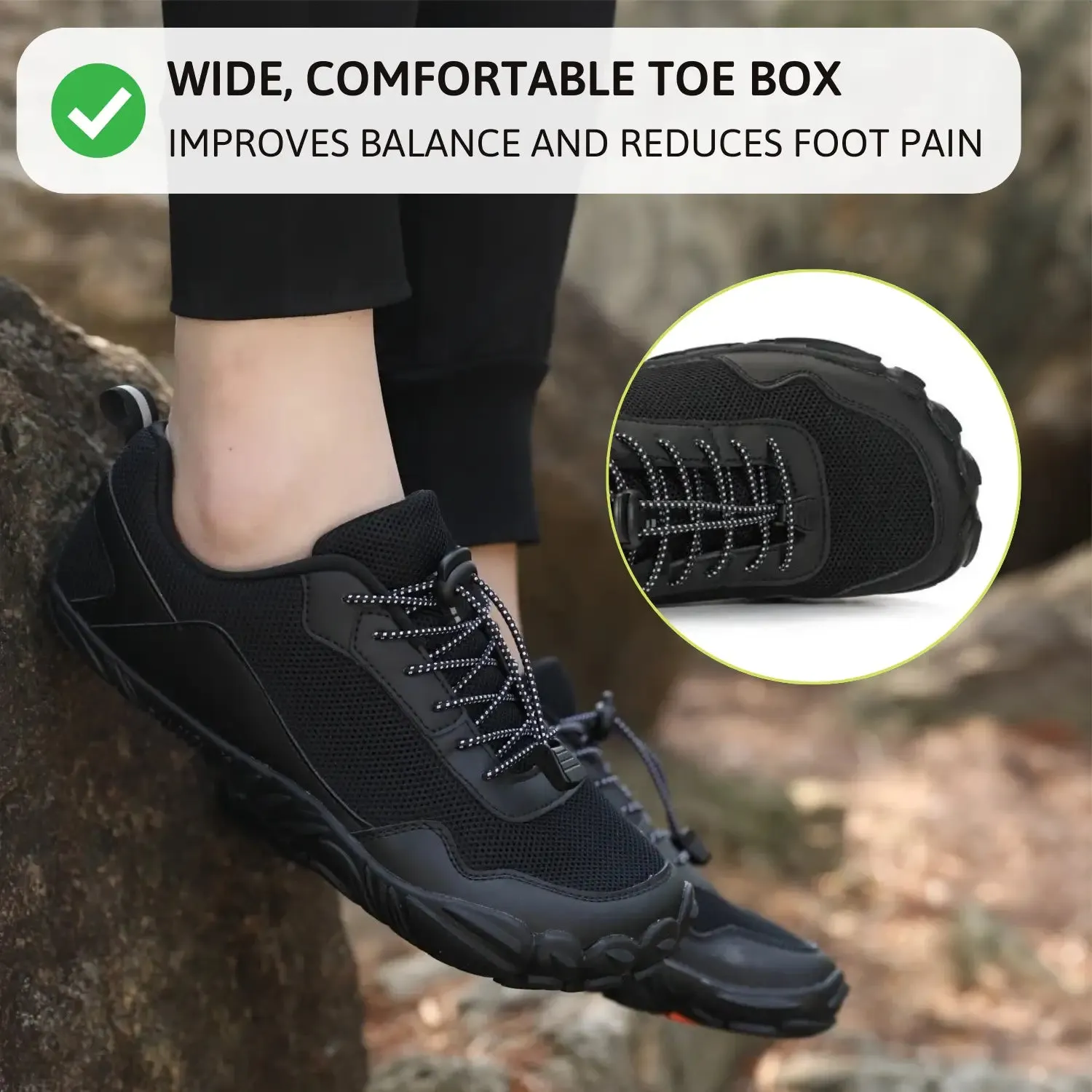 Hike - Non-Slip Autumn Barefoot Shoes (Unisex)