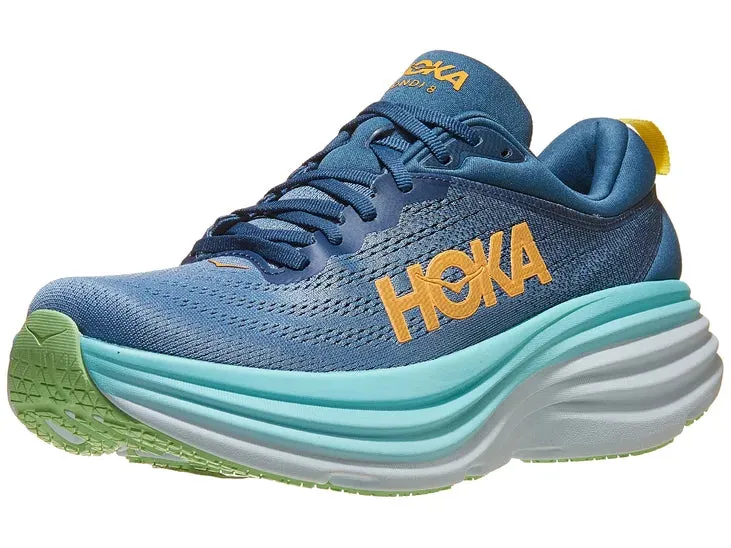 Hoka | Bondi 8 | Men's | Real Teal/Shadow