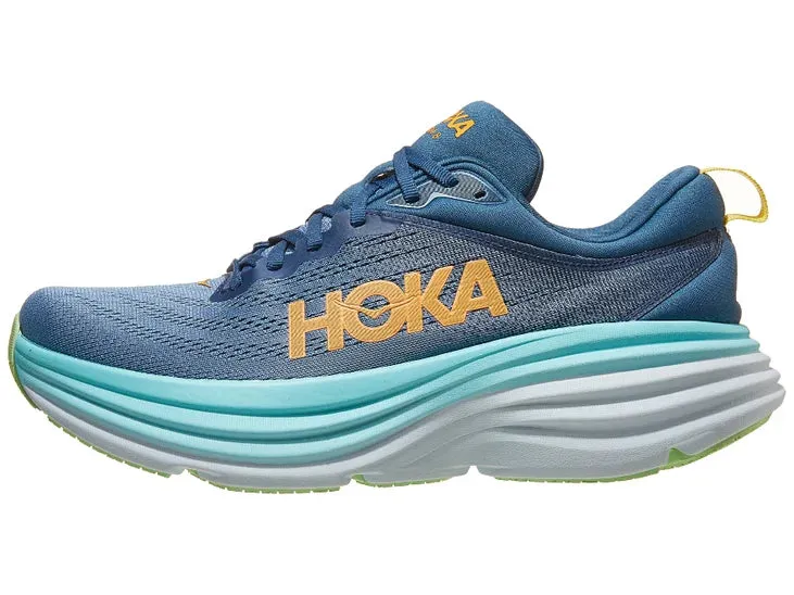 Hoka | Bondi 8 | Men's | Real Teal/Shadow