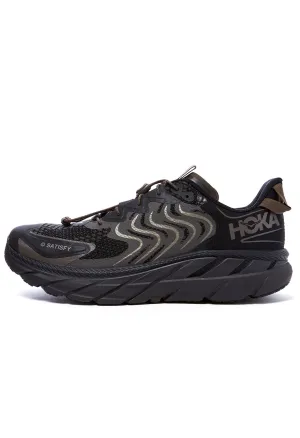 Hoka Clifton LS Satisfy Running Shoes - Forged Iron / Black