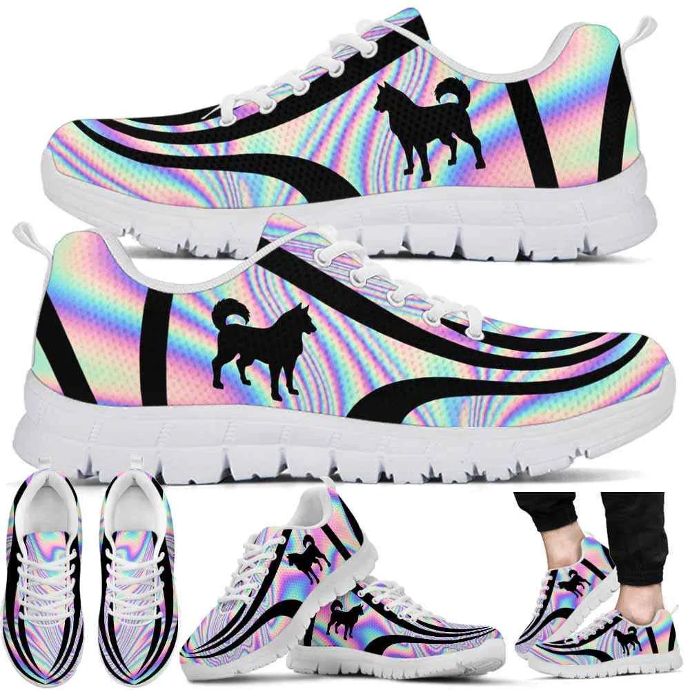 Husky Sneaker, Husky Dog Lovers Sneakers Gym Running Shoes Gift For Women Men, Husky Shoes