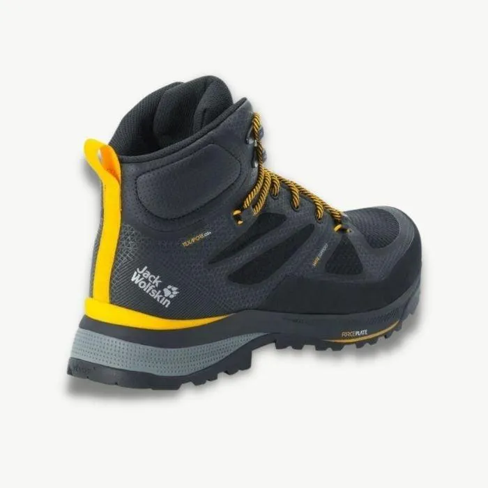 jack wolfskin Force Striker Texapore Mid Men's Waterproof Hiking Shoes