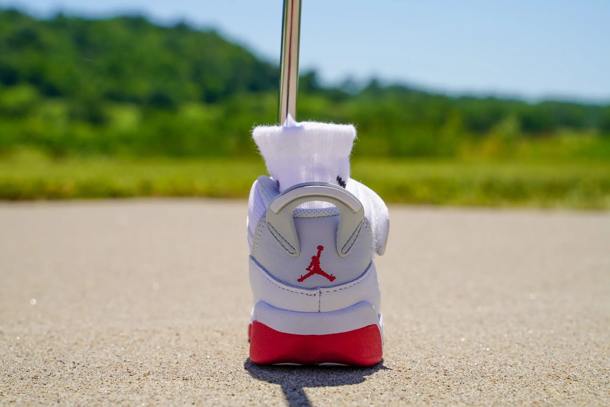 Jordan 6 Rings [MYSTIC HIBISCUS] Standing Sneaker Putter Cover