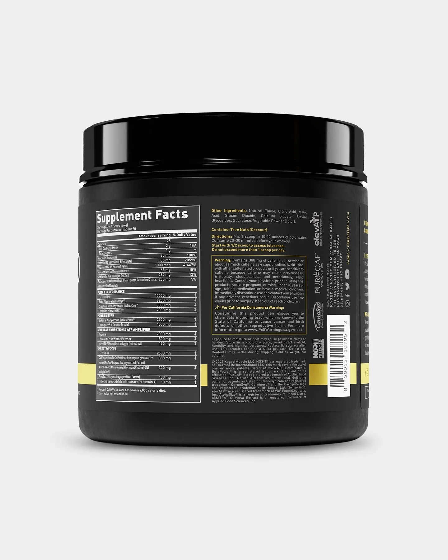 KAGED ELITE Pre-Workout