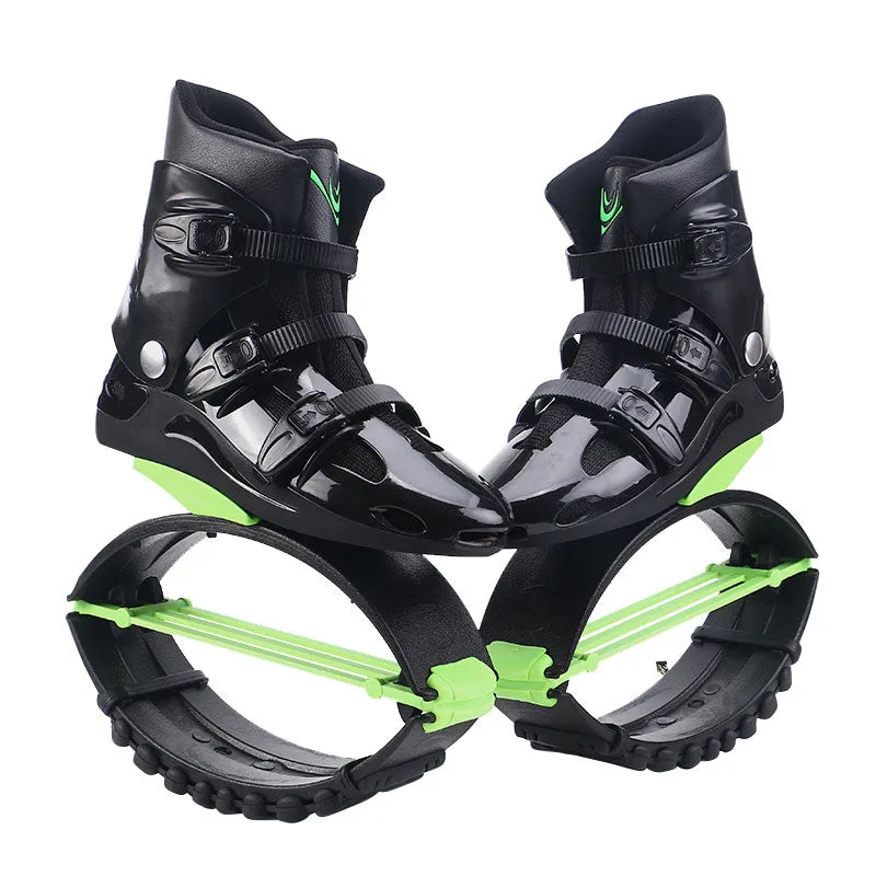 Kangoo Boots-Shoes Workout Jumps Flex Series Green Black