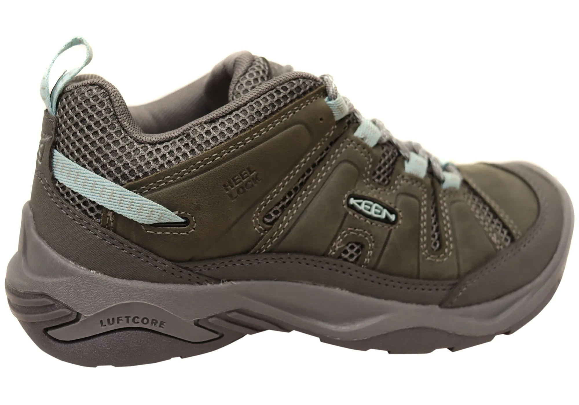 Keen Circadia Vent Womens Leather Wide Fit Hiking Shoes