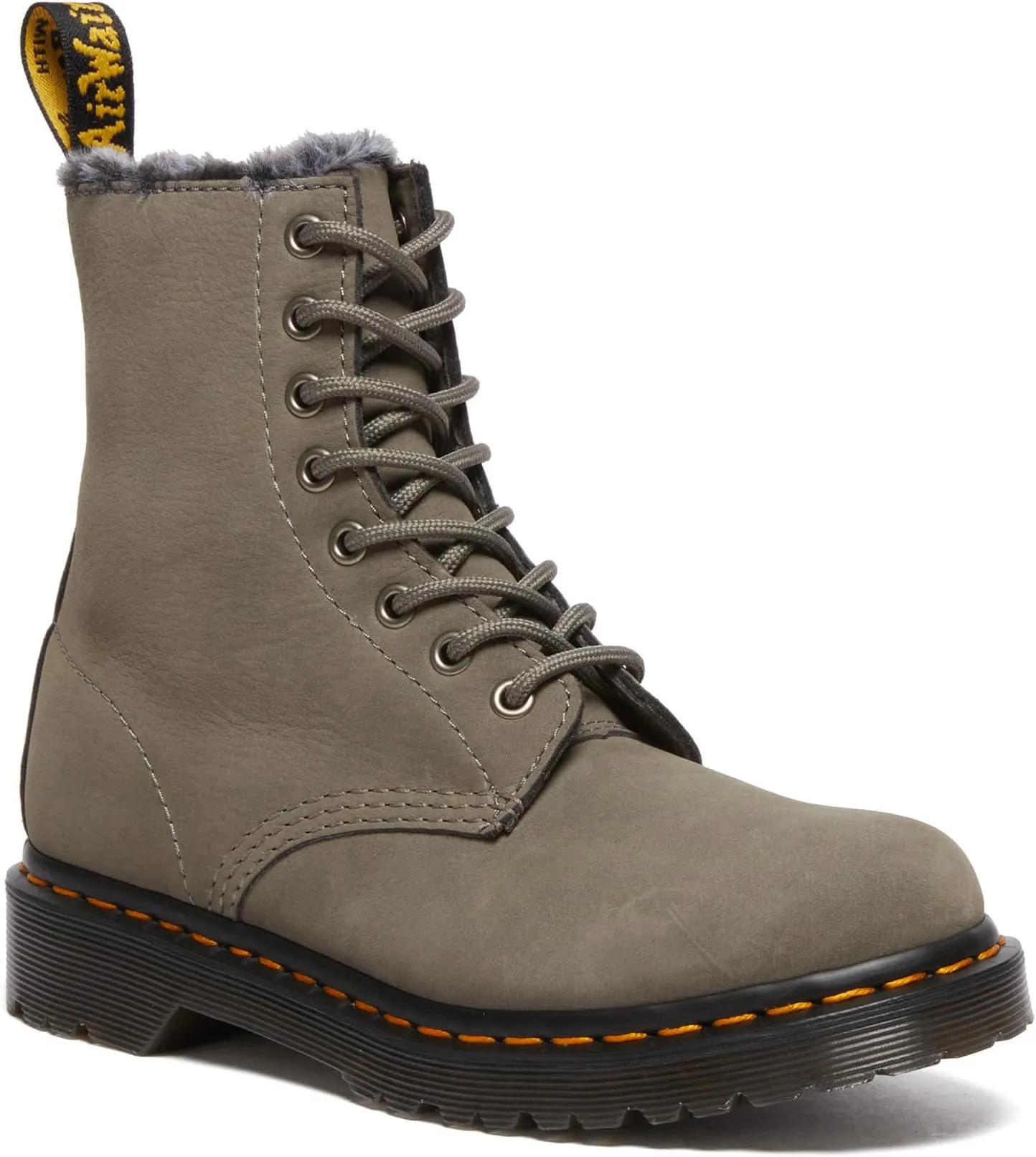 Lace-up boots 1460 Serena Dr. Martens, Nickel Gray