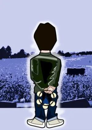 Liam Gallagher Slane Castle  Print