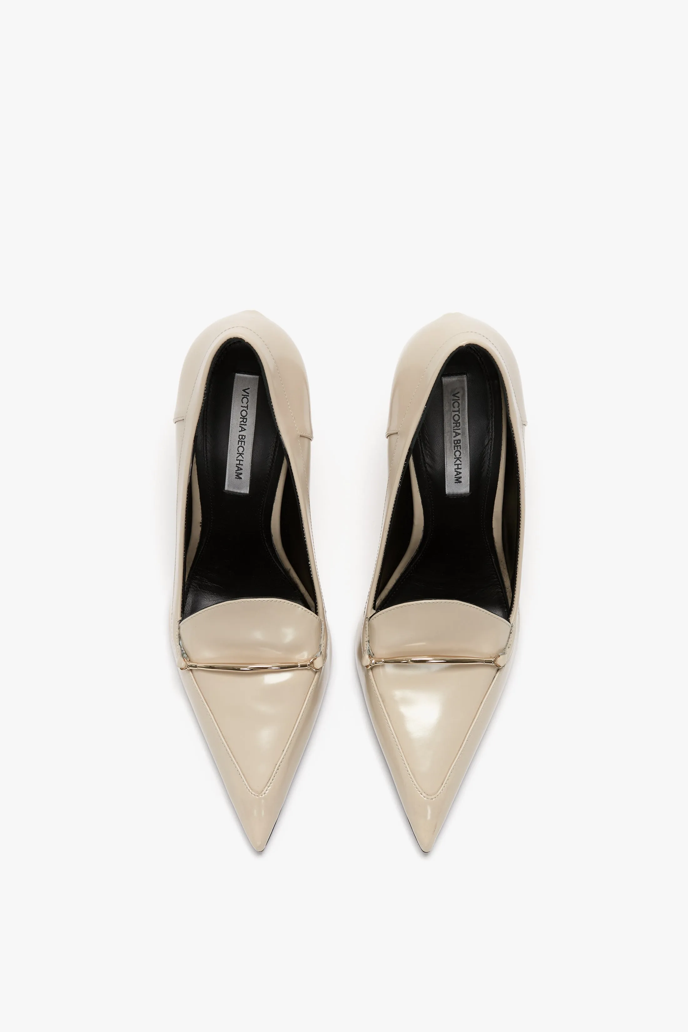 Loafer Pump In Macadamia Calf Leather