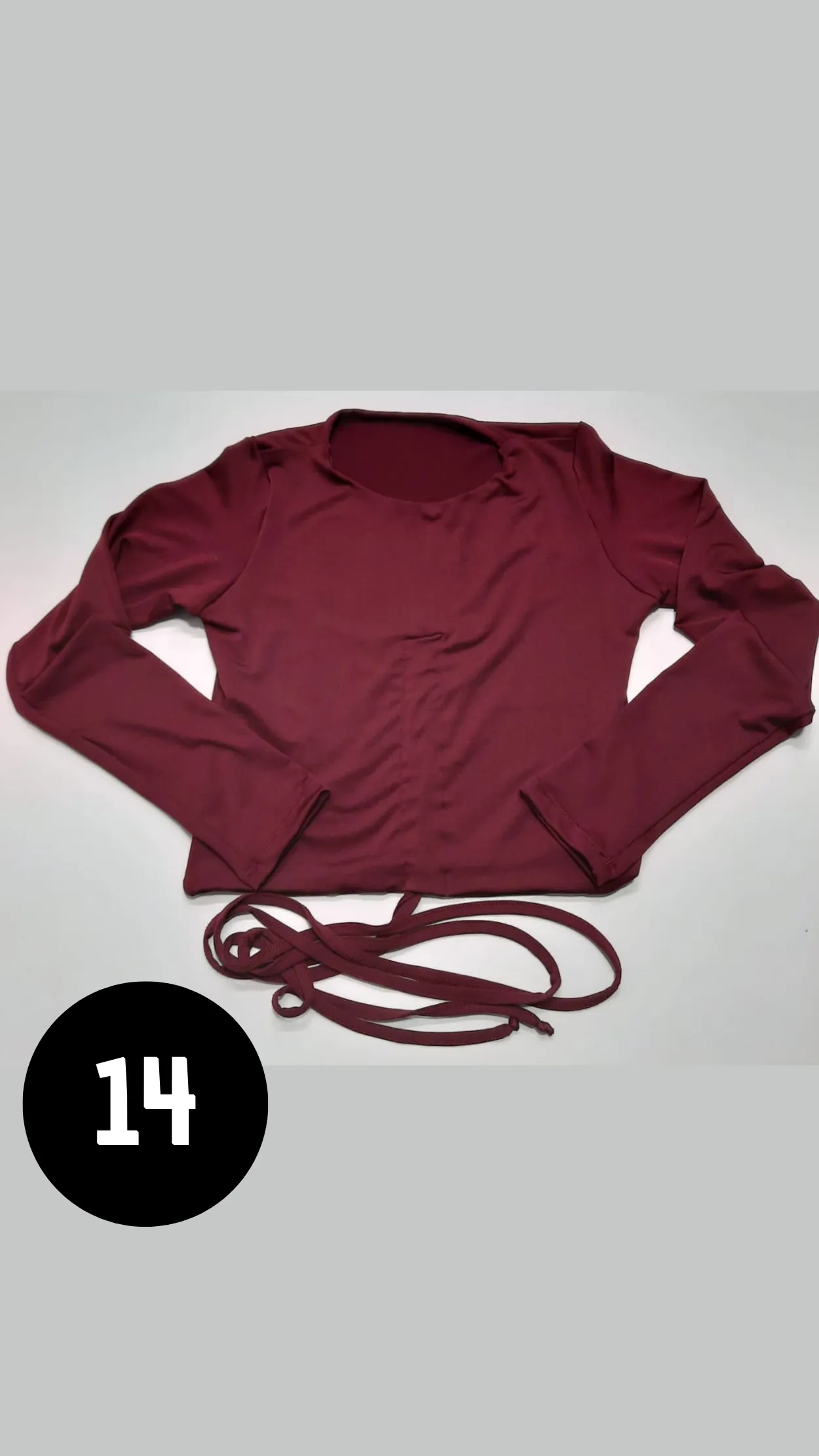 Long Sleeve Crop-Top for Women