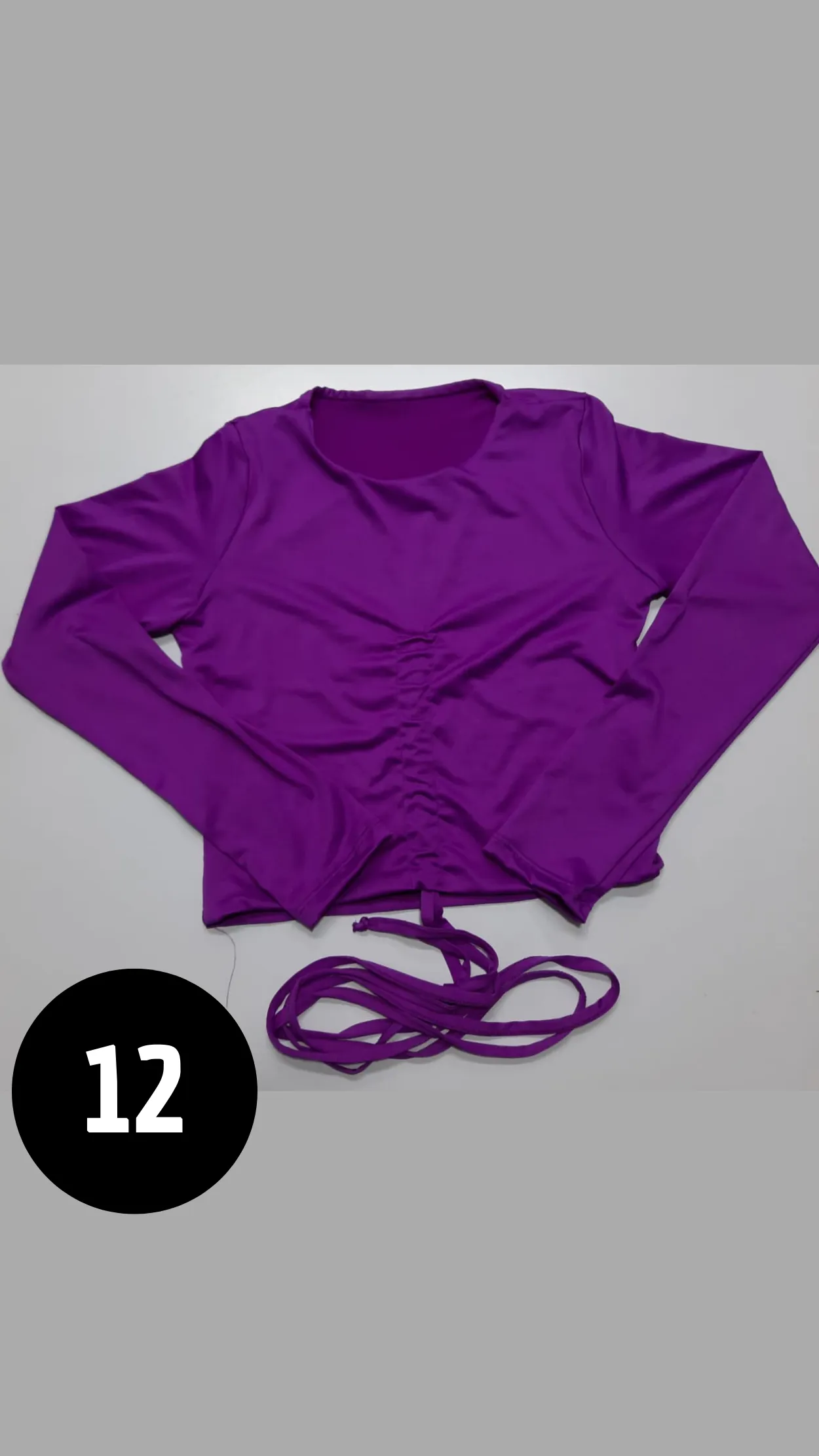 Long Sleeve Crop-Top for Women