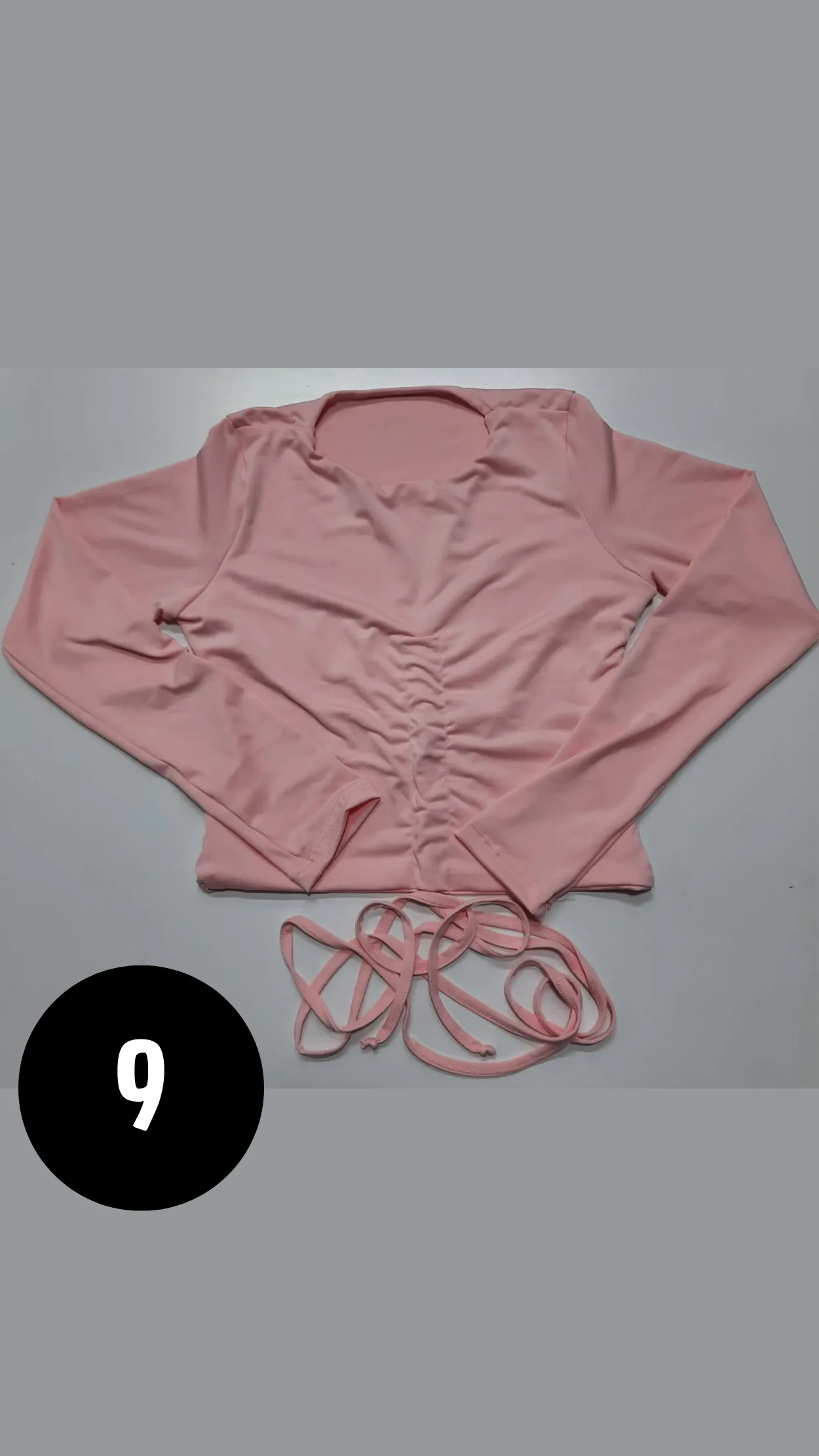 Long Sleeve Crop-Top for Women