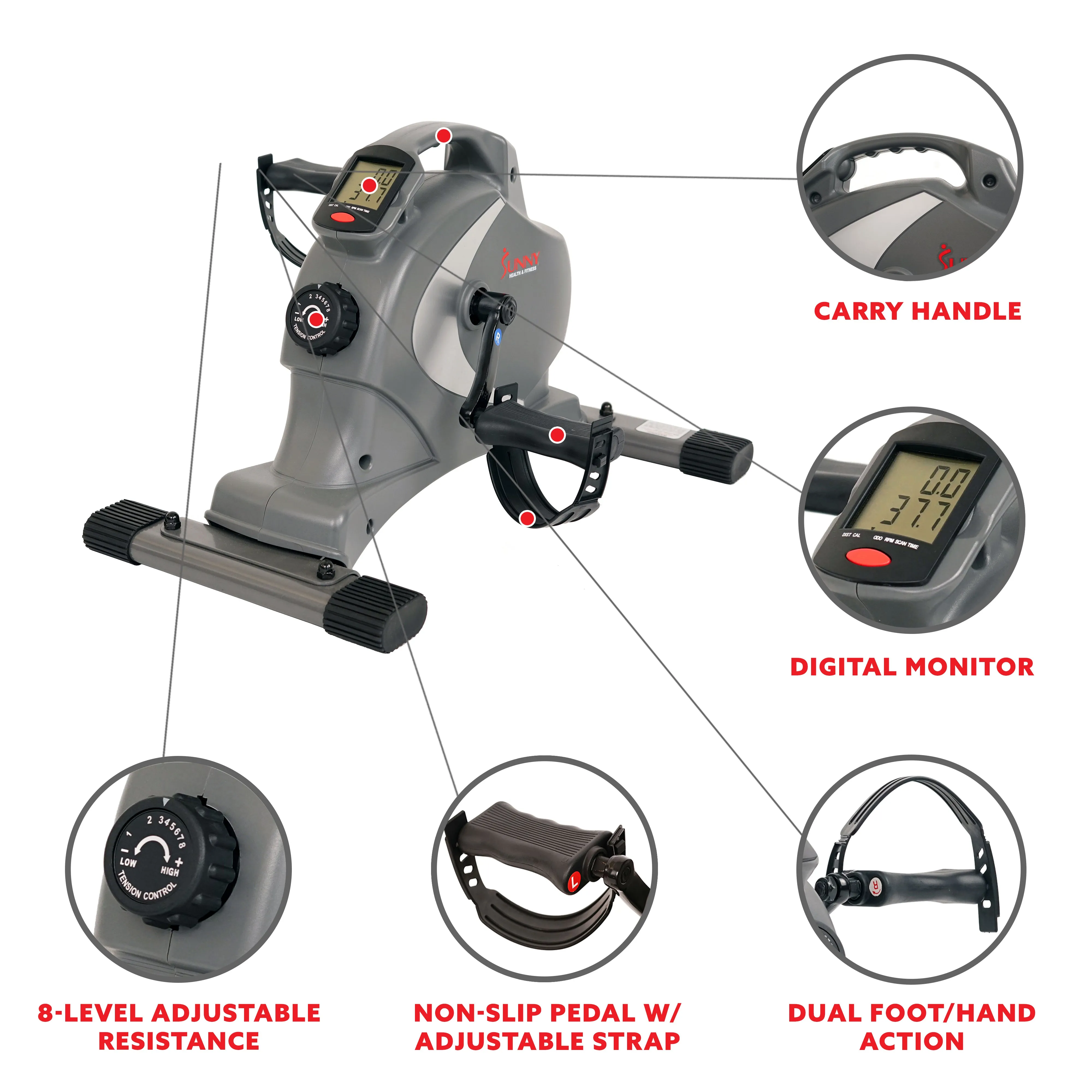 Magnetic Mini Exercise Bike