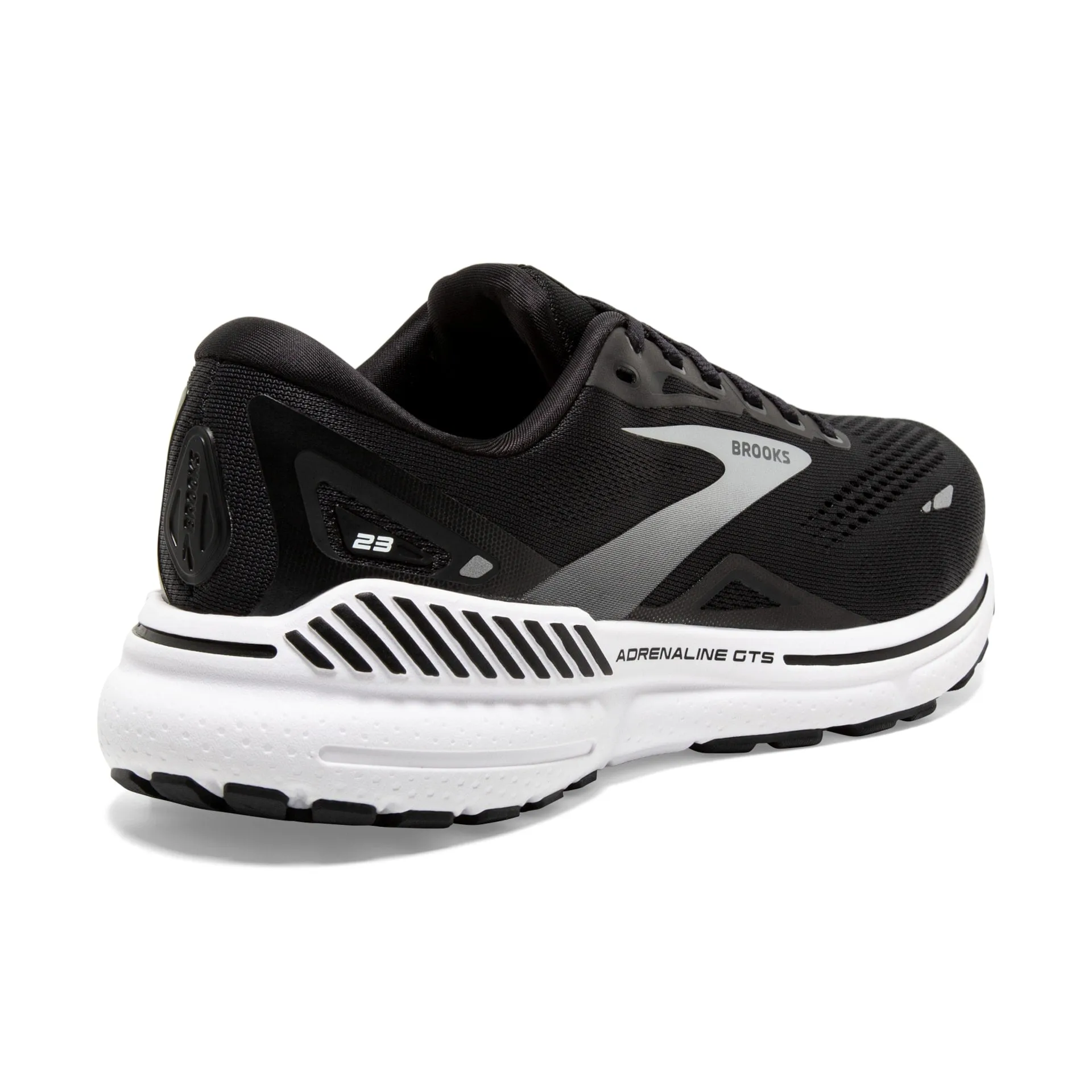 Men's Brooks Adrenaline GTS 23 (Black/White/Silver) *Sale*