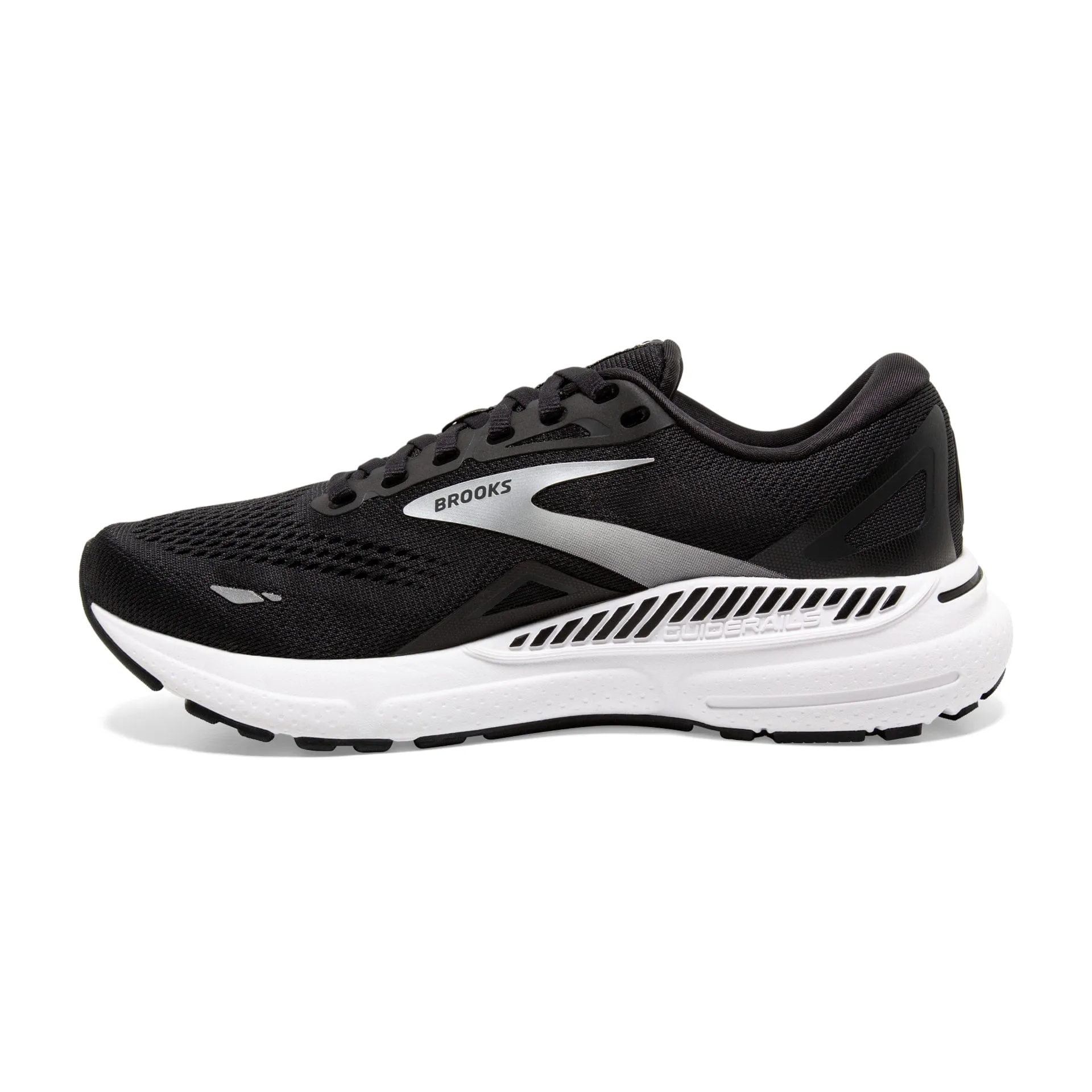 Men's Brooks Adrenaline GTS 23 (Black/White/Silver) *Sale*