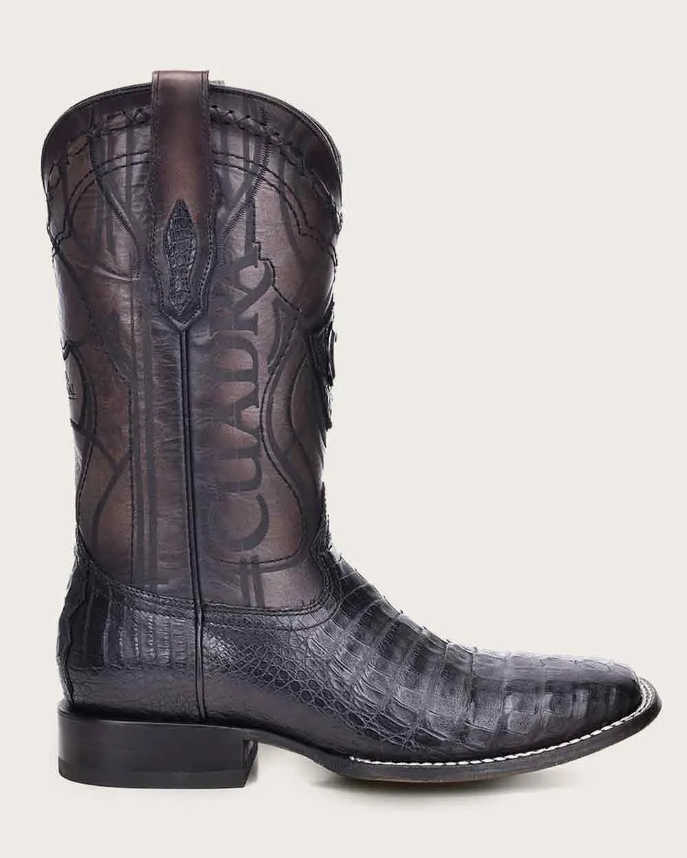 MEN'S CUADRA BLACK CAIMAN BOOTS