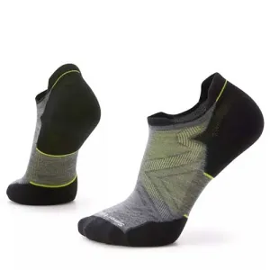 Men's Run Targeted Cushion Low Ankle Socks - Medium Gray