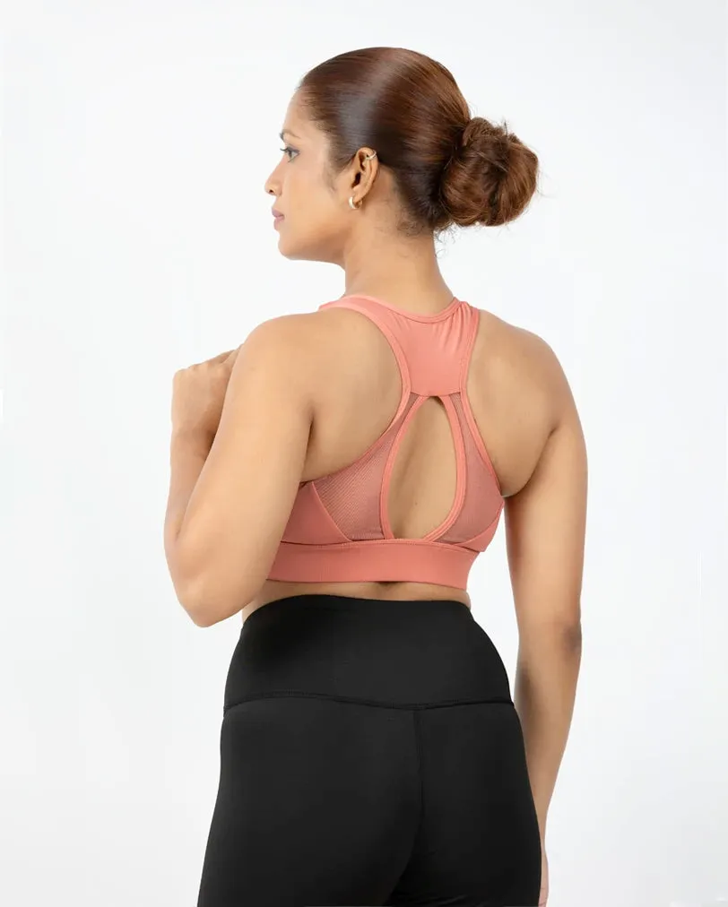 MeshFlex Pro Athletic Bra - Support & Comfort