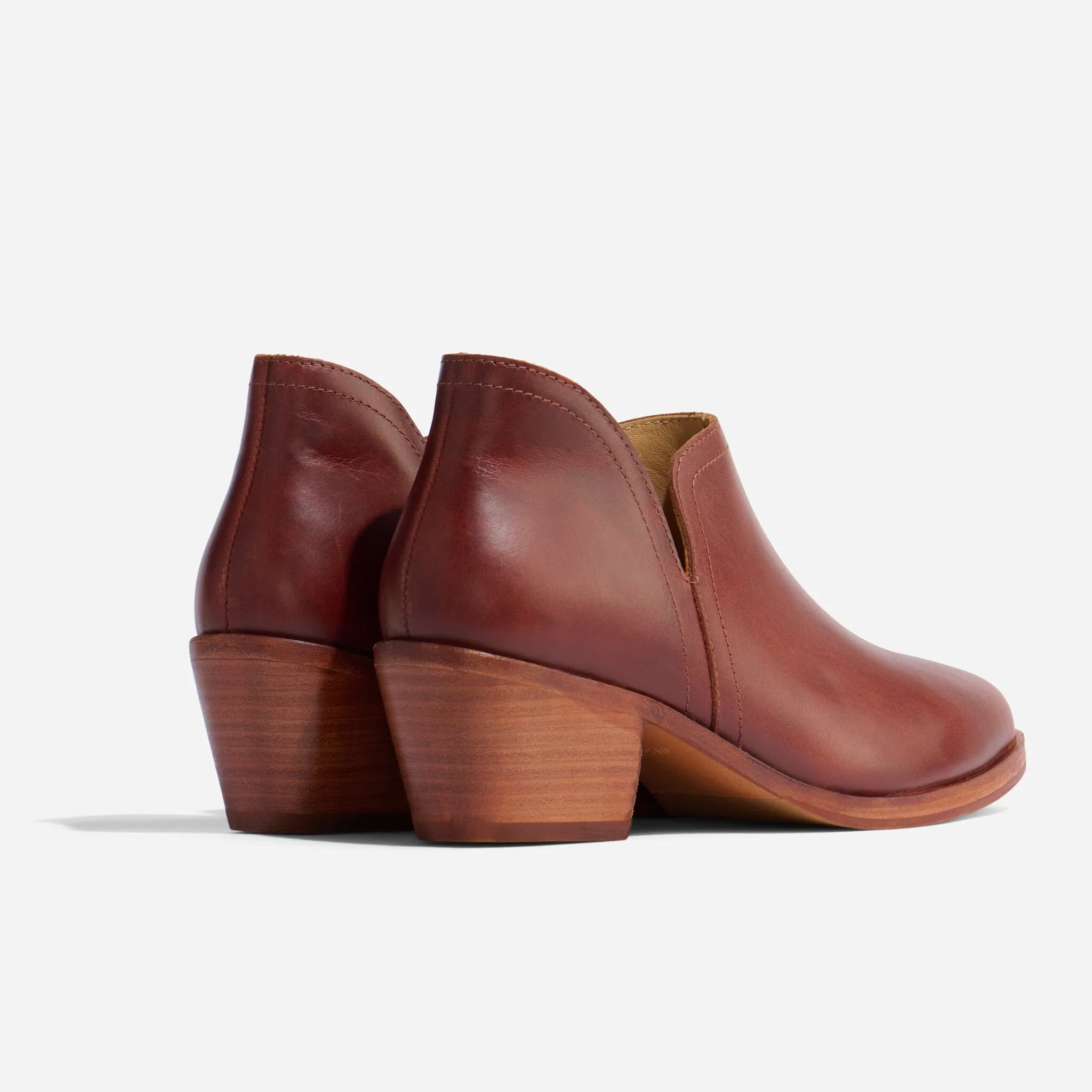 Mia Everyday Ankle Bootie Auburn