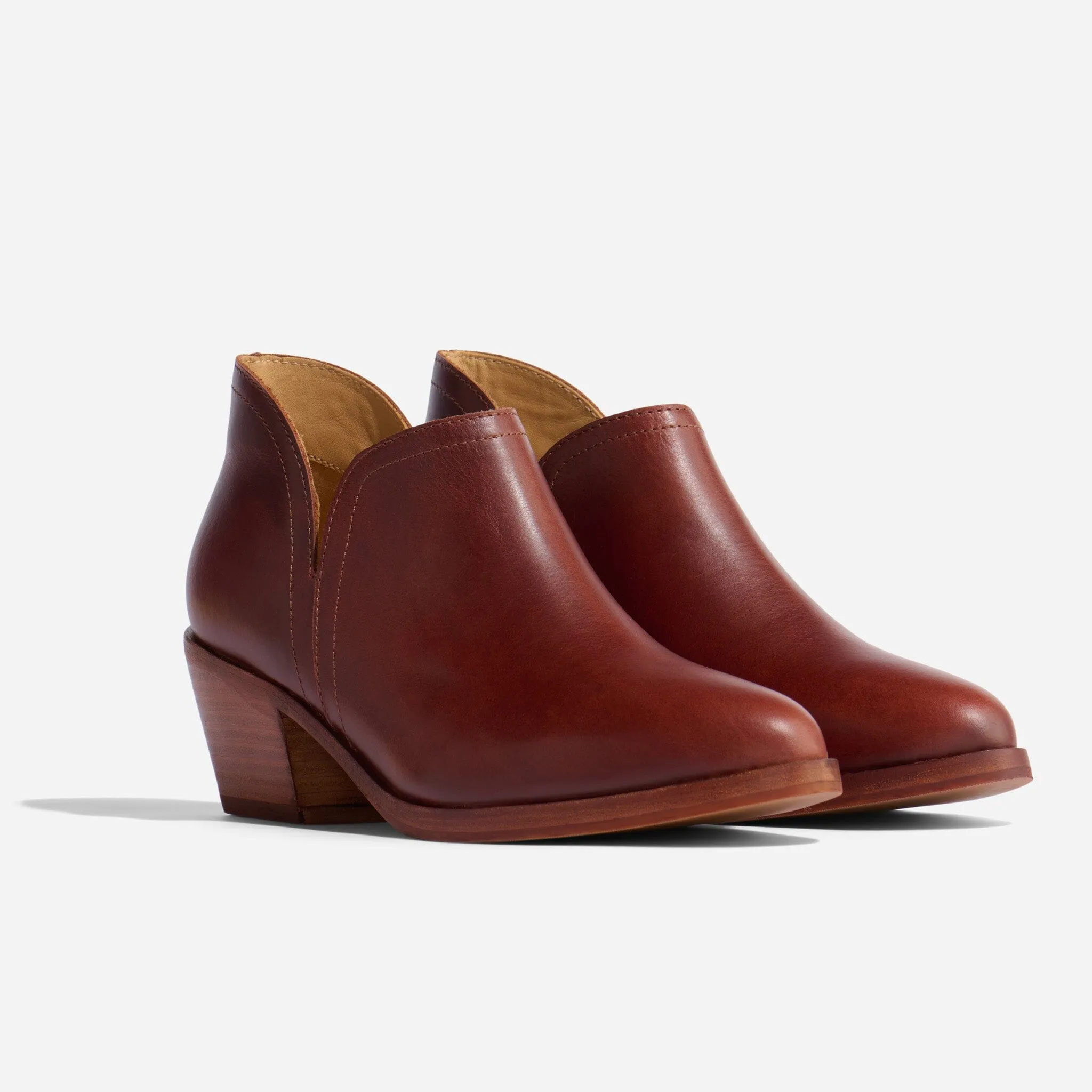 Mia Everyday Ankle Bootie Auburn