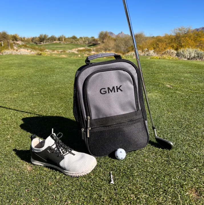 Monogrammed Golf Shoe Bag