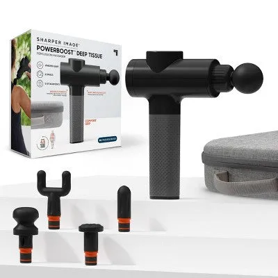 New - Sharper Image Powerboost Deep Tissue Massager