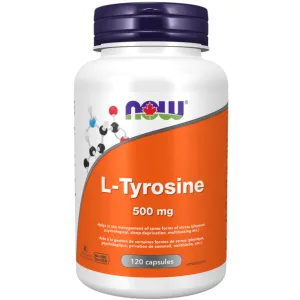 NOW L-Tyrosine 500 mg 120 Caps