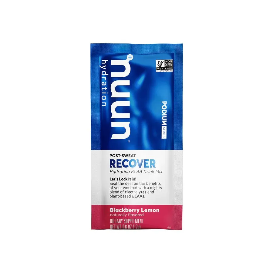 Nuun Recover (Podium Series), Blackberry Lemon, Single Pack