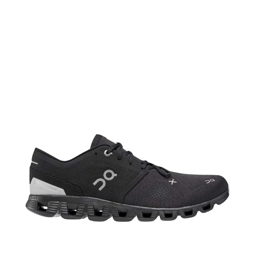 On Men's Cloud X3 Training Sneaker in Black