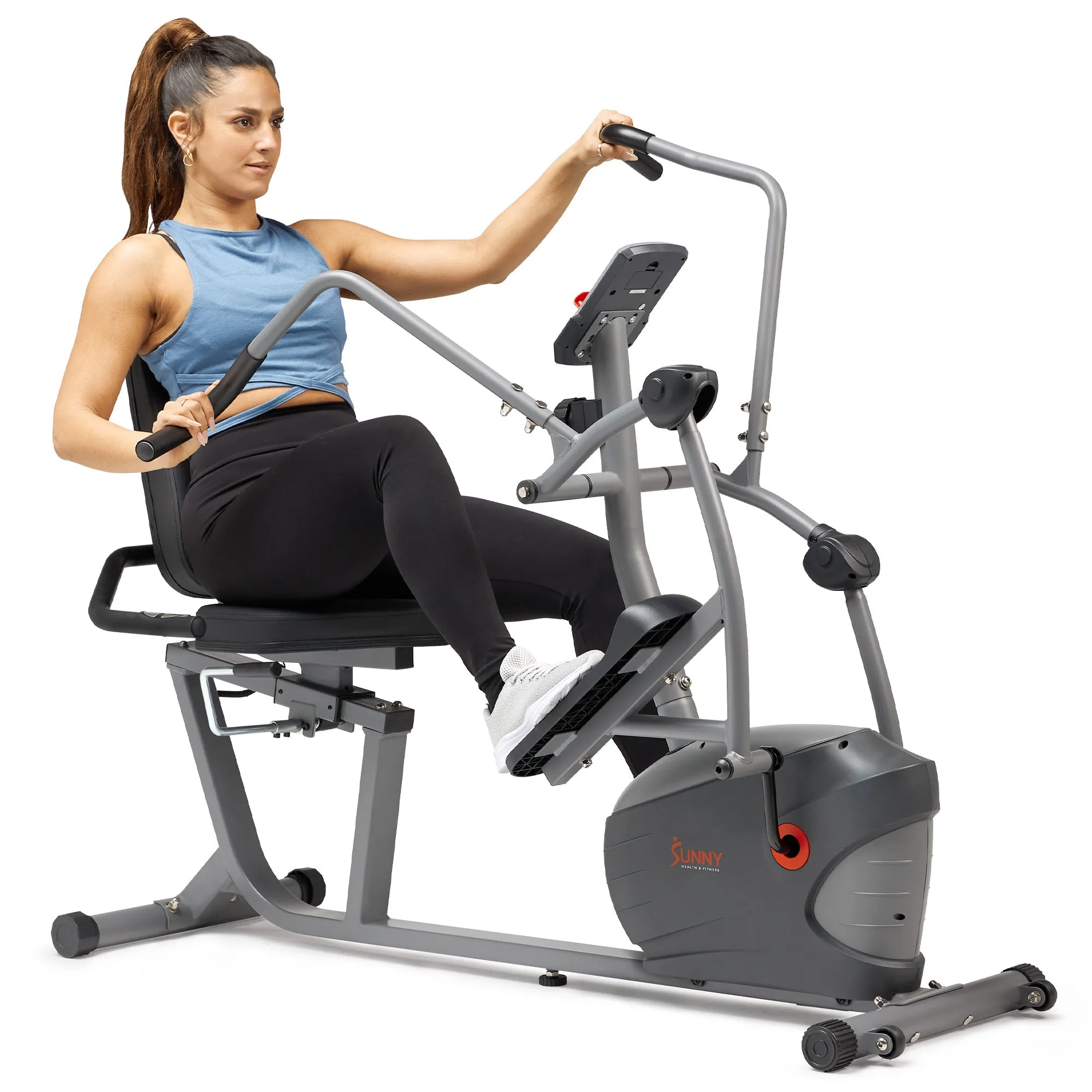 Performance Smart Magnetic Recumbent Elliptical Cross Trainer