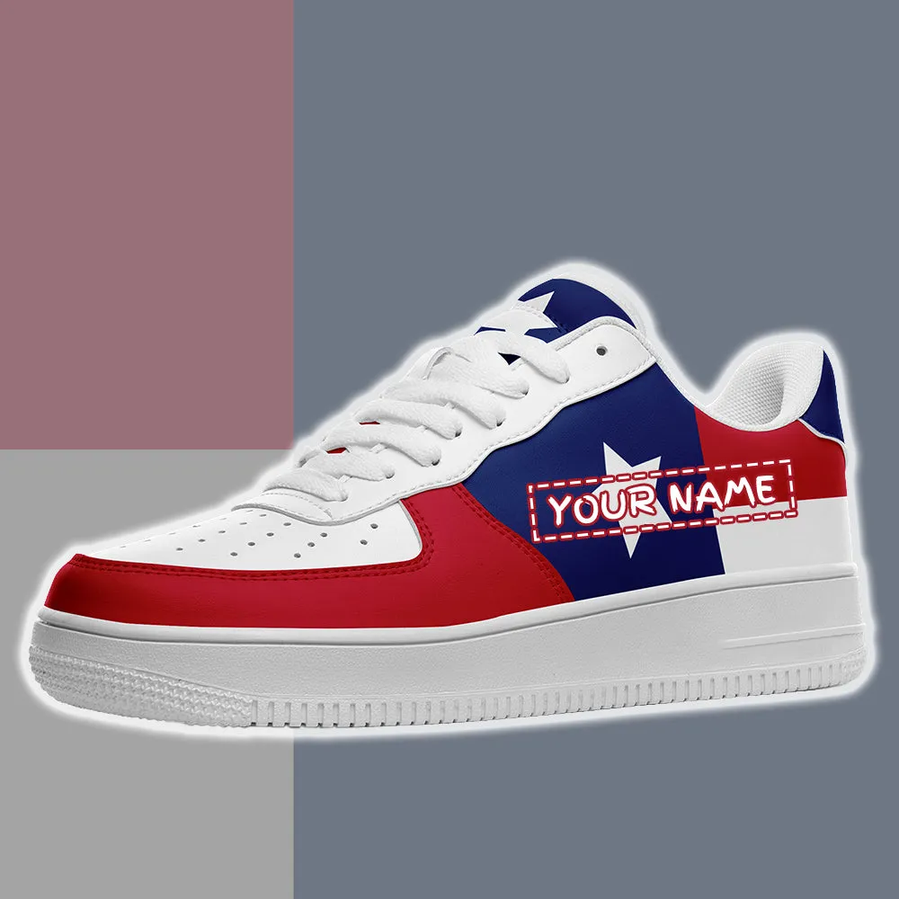 Personalized gifts business names, Custom Corporate Gifts AF1-B05605 Custom AF1 American Flag, USA Flag Sneakers AF1, Shoes, Printed Shoes