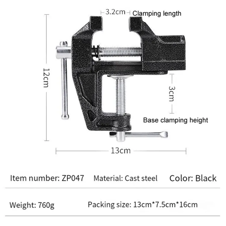 PGM ZP047 Bench Clamp Fixture Golf Grip Replacement Tool Removal Kit