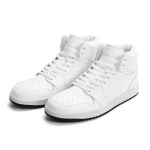 Premium PU Leather High Top Sneakers J1