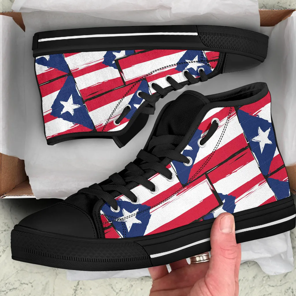 Puerto Rico Hurricane Relief High Top