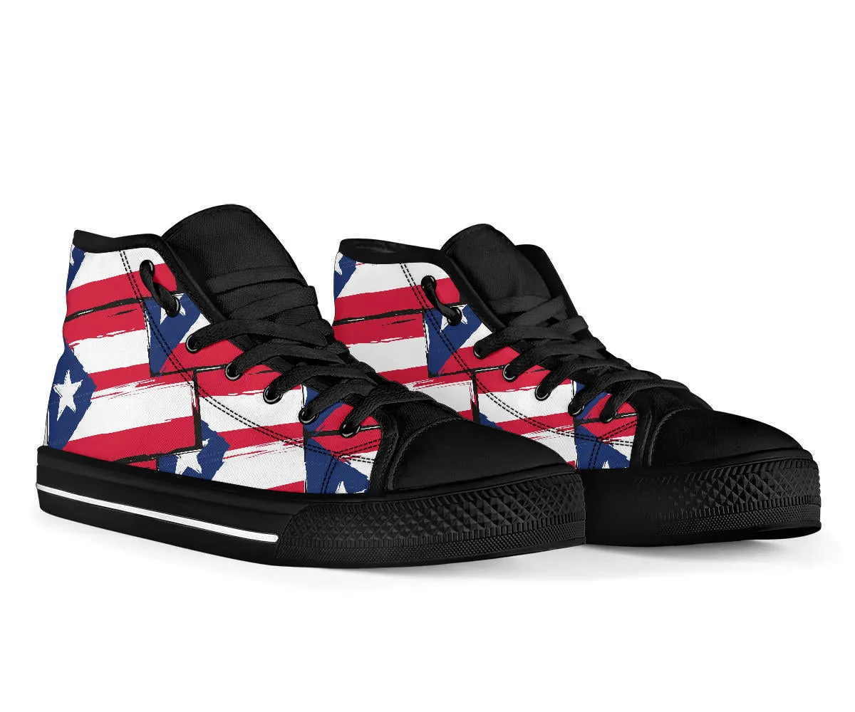 Puerto Rico Hurricane Relief High Top