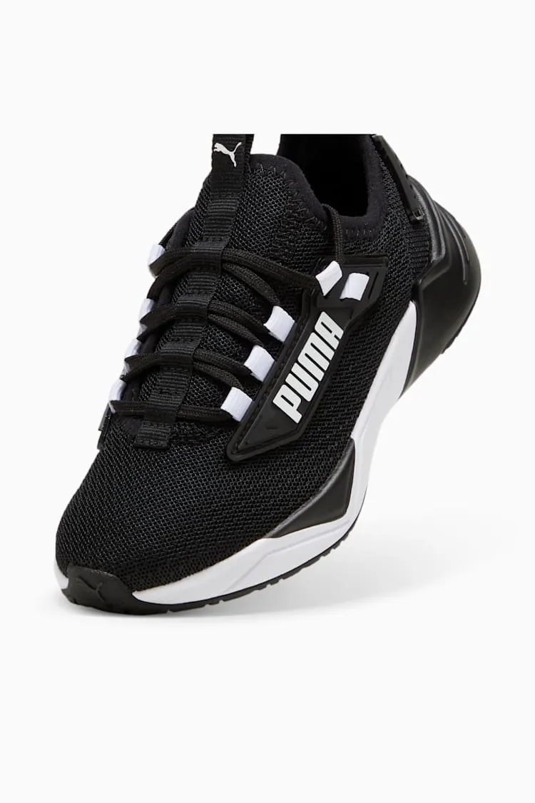 PUMA KID'S RETALIATE 3 BLACK/WHITE RUNING SHOES