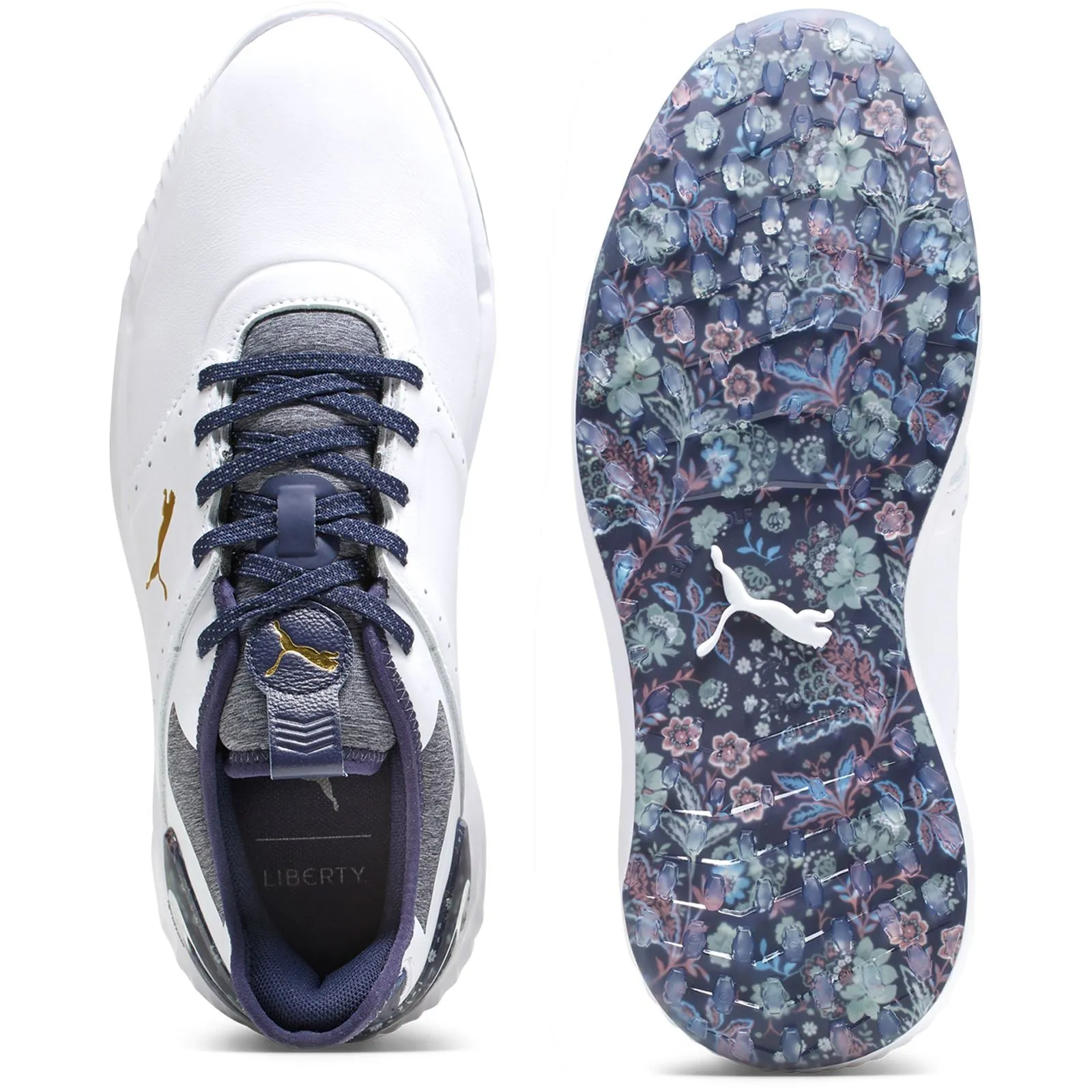 Puma X Liberty Ignite Elevate Puma White-Puma Navy - AW23