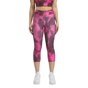 reebok Identity Train Allover Print Capri Women's Leggings