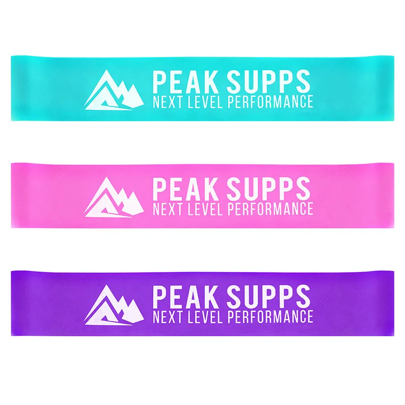 Resistance Bands (Pastel Range) - 30cm Looped