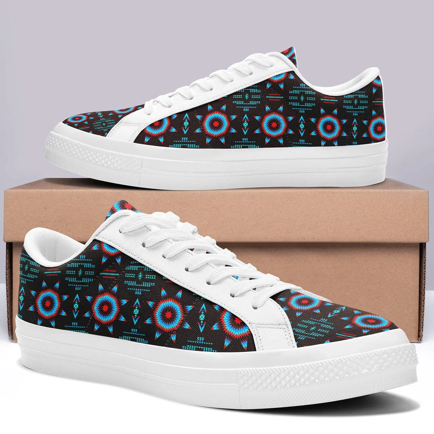 Rising Star Corn Moon Aapisi Low Top Canvas Shoes White Sole