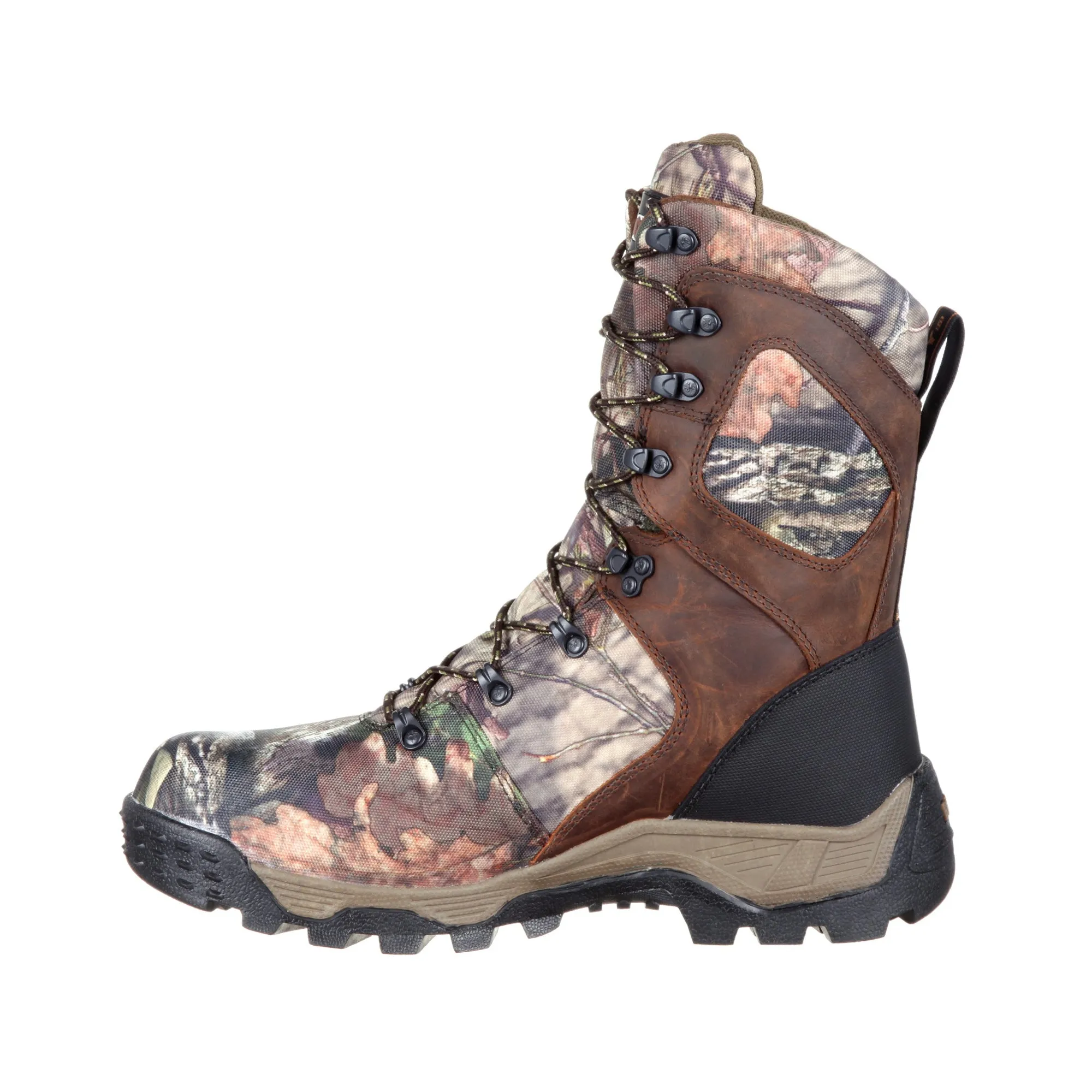 Rocky Mens MOBU Country Leather 1000G Pro WP Hunting Boots