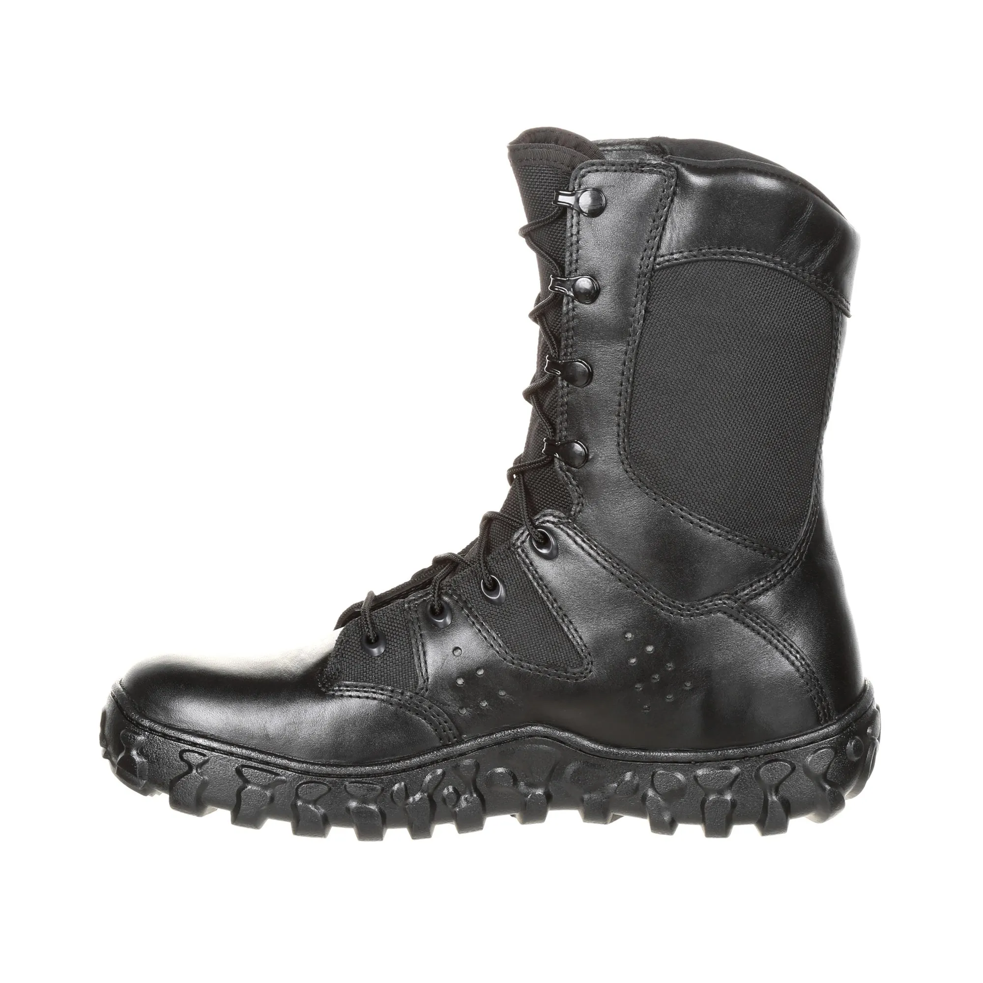 Rocky Unisex Black Leather S2V Predator Military Boots