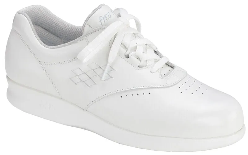 SAS Women's White Free Time Walking Shoe-FREETIME049-Made in USA-Brandy's Shoes