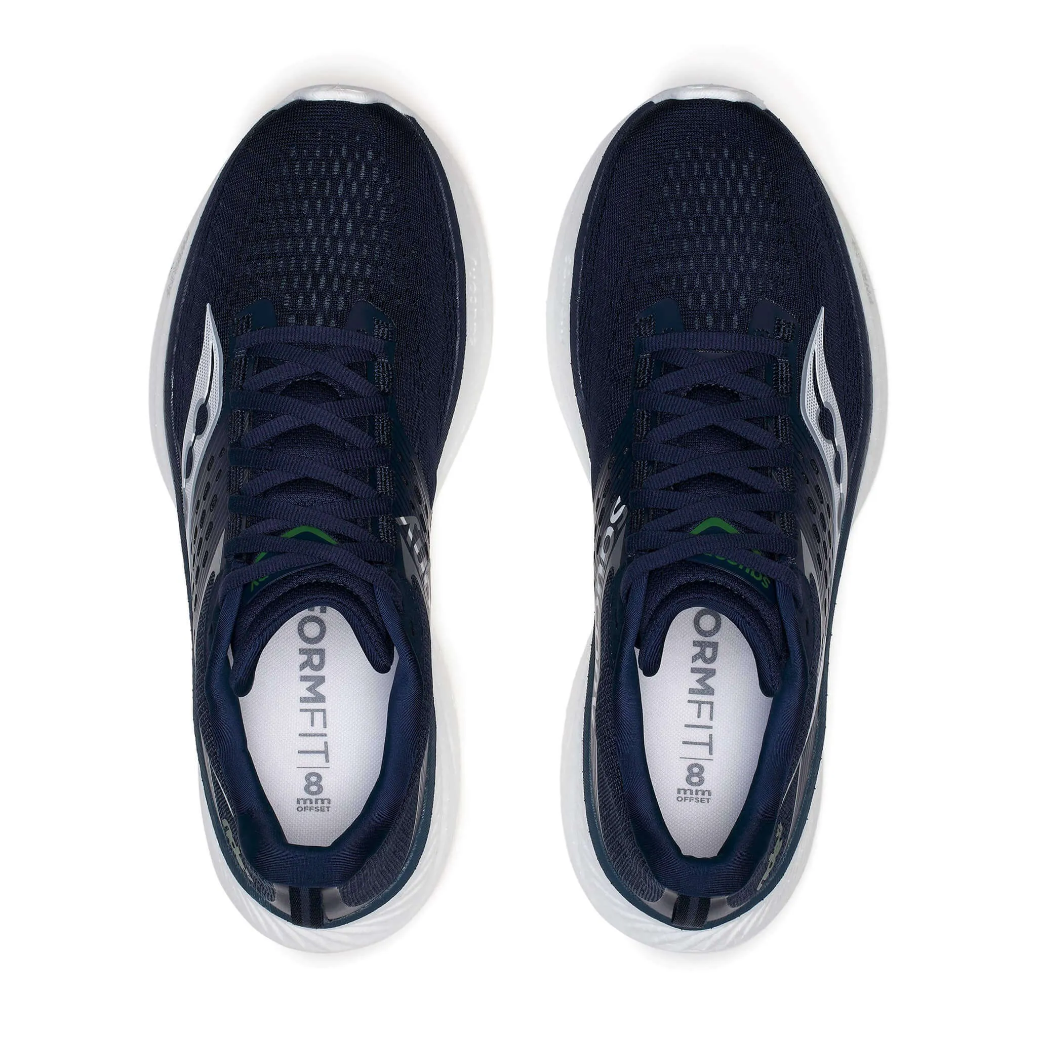 Saucony | Men's Ride 17 Running Shoes - Navy/Gum