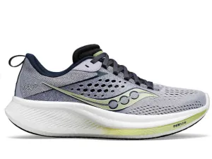 Saucony Ride 17 Ladies Running Shoe (Iris/Navy)