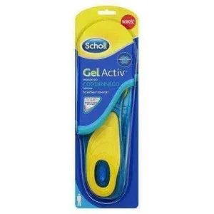 SCHOLL GelActiv Men insoles for everyday shoes size 8-13 x 2 pieces